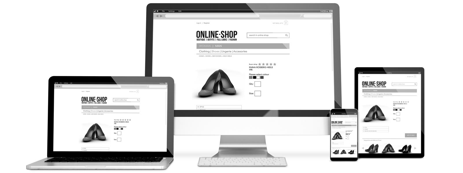 Onlineshop-Prüfung und AGB-Flat